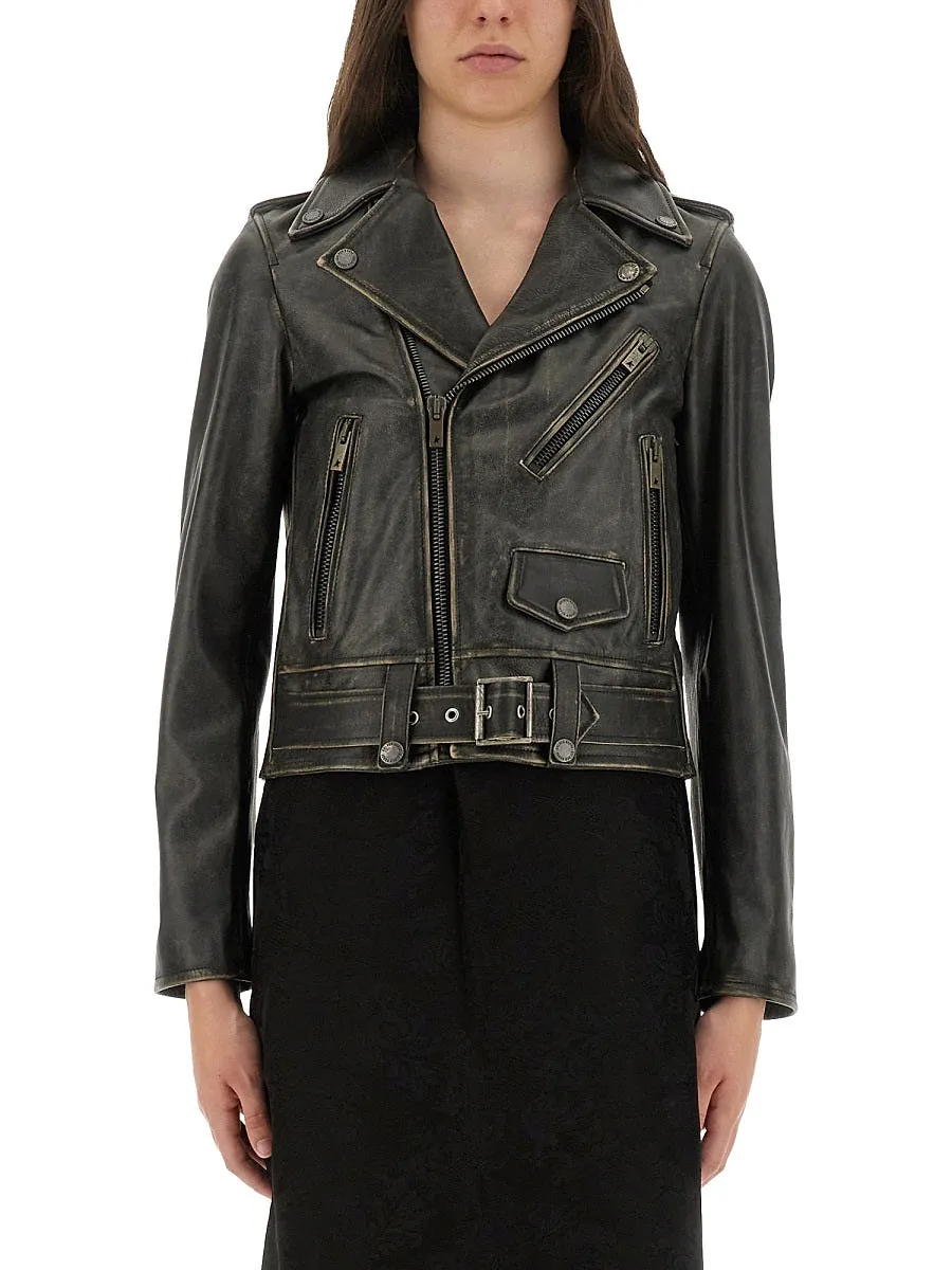 Golden Goose Leather Stud