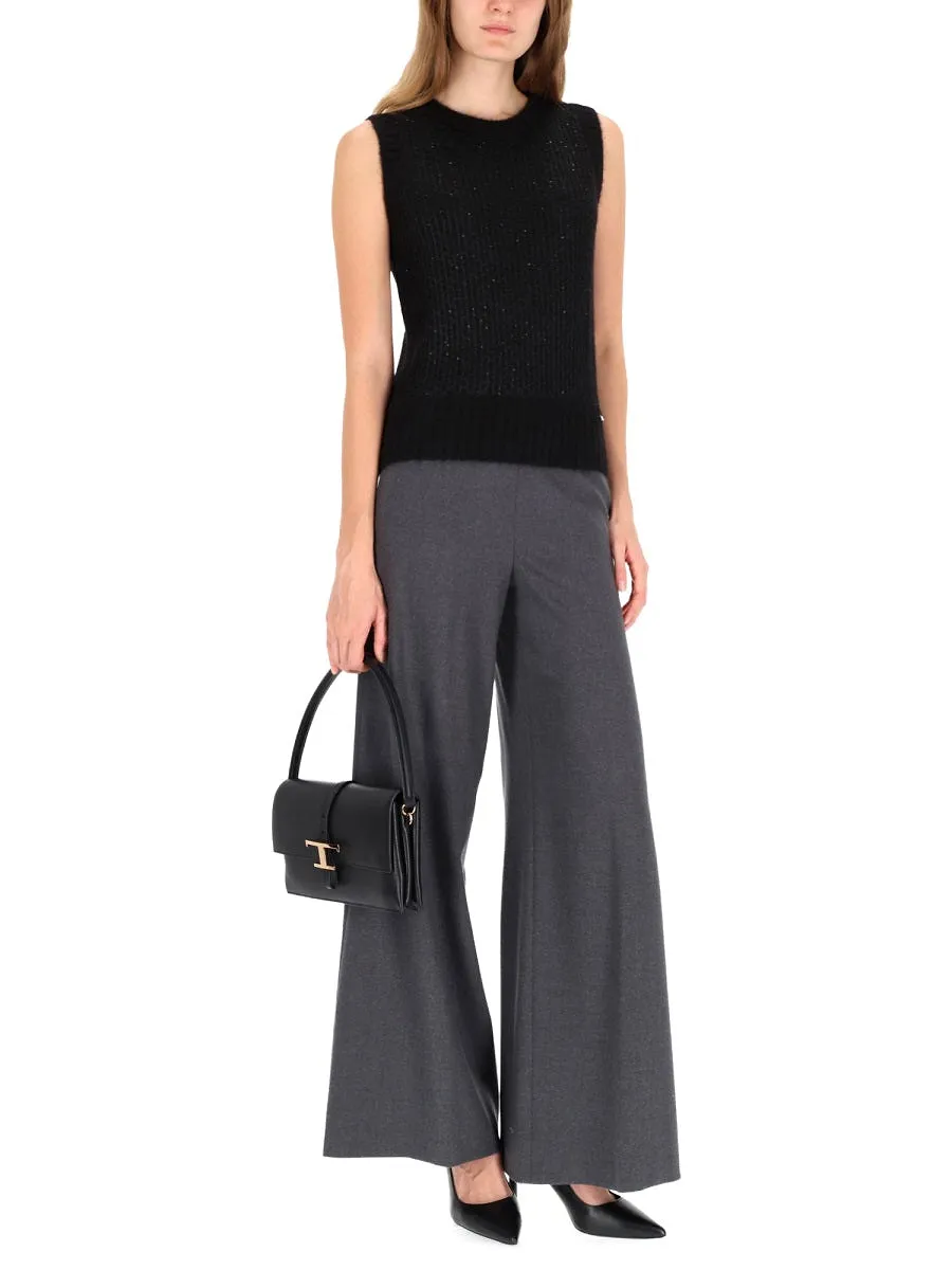 Herno Metallic Effect Sequined Vest