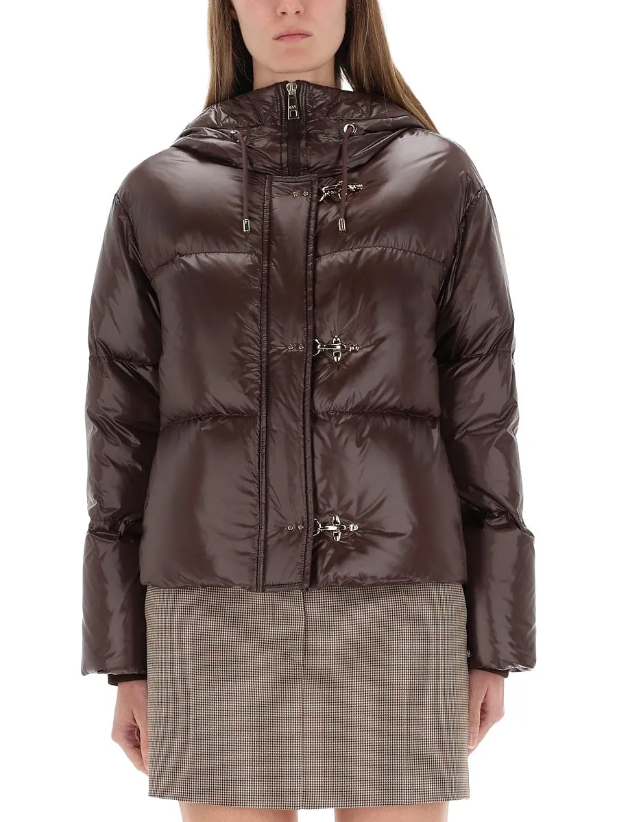Fay Down Jacket With Hood