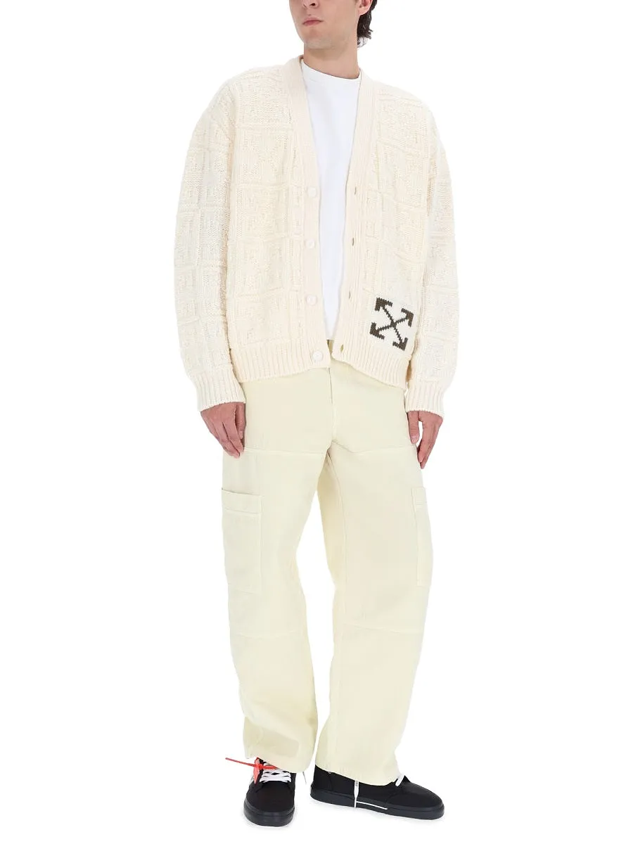 Off White Cargo Pants
