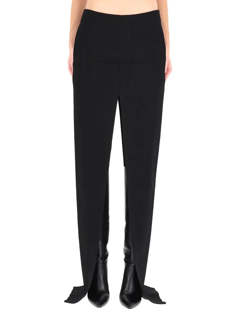 Rick Owens Long Skirt With Center Slits