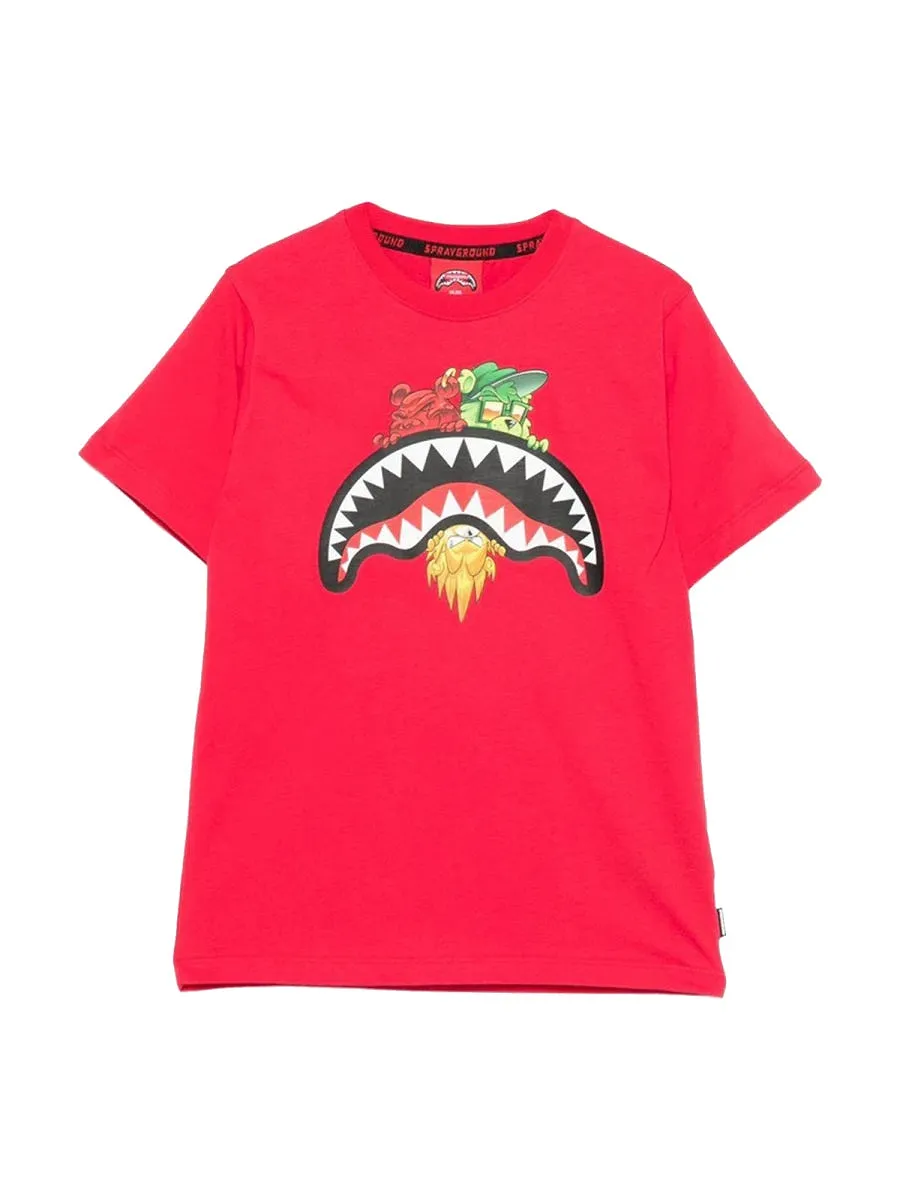 Sprayground T Shirt Sharks In Paris