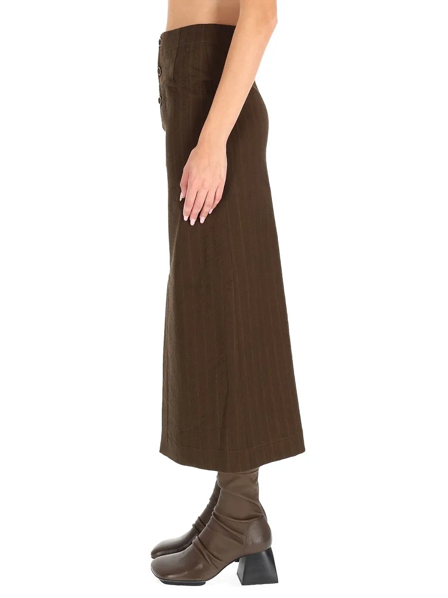 Uma Wang Midi Skirt Gad