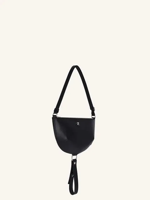 CourrÈGes Bag Holy Eclipse Leather