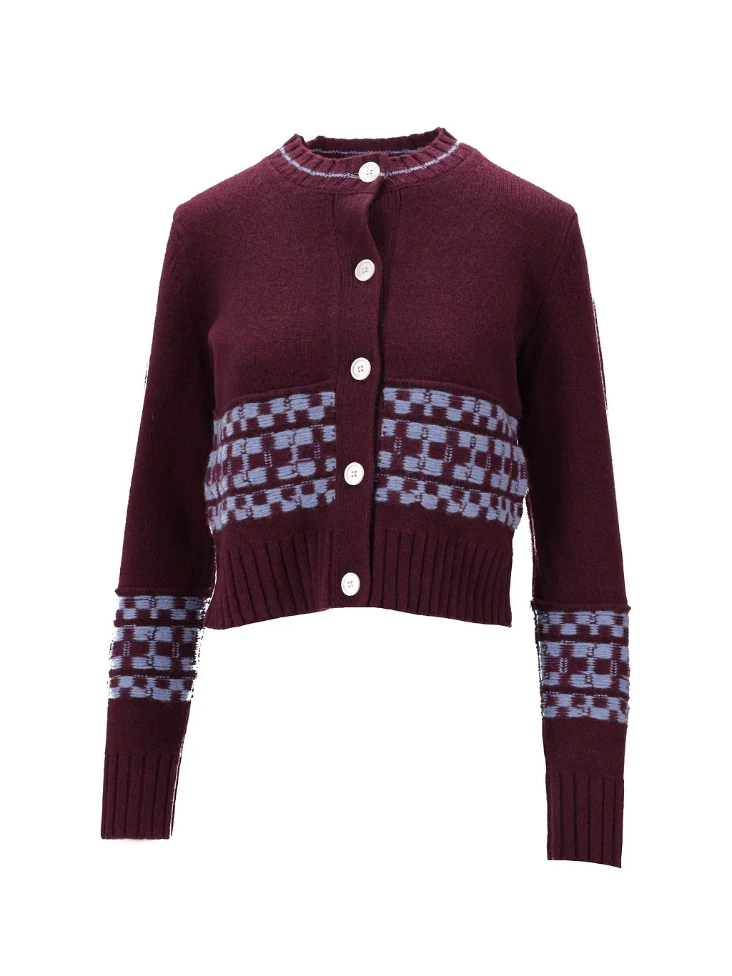 Bb Wallace Crew Neck Cardigan
