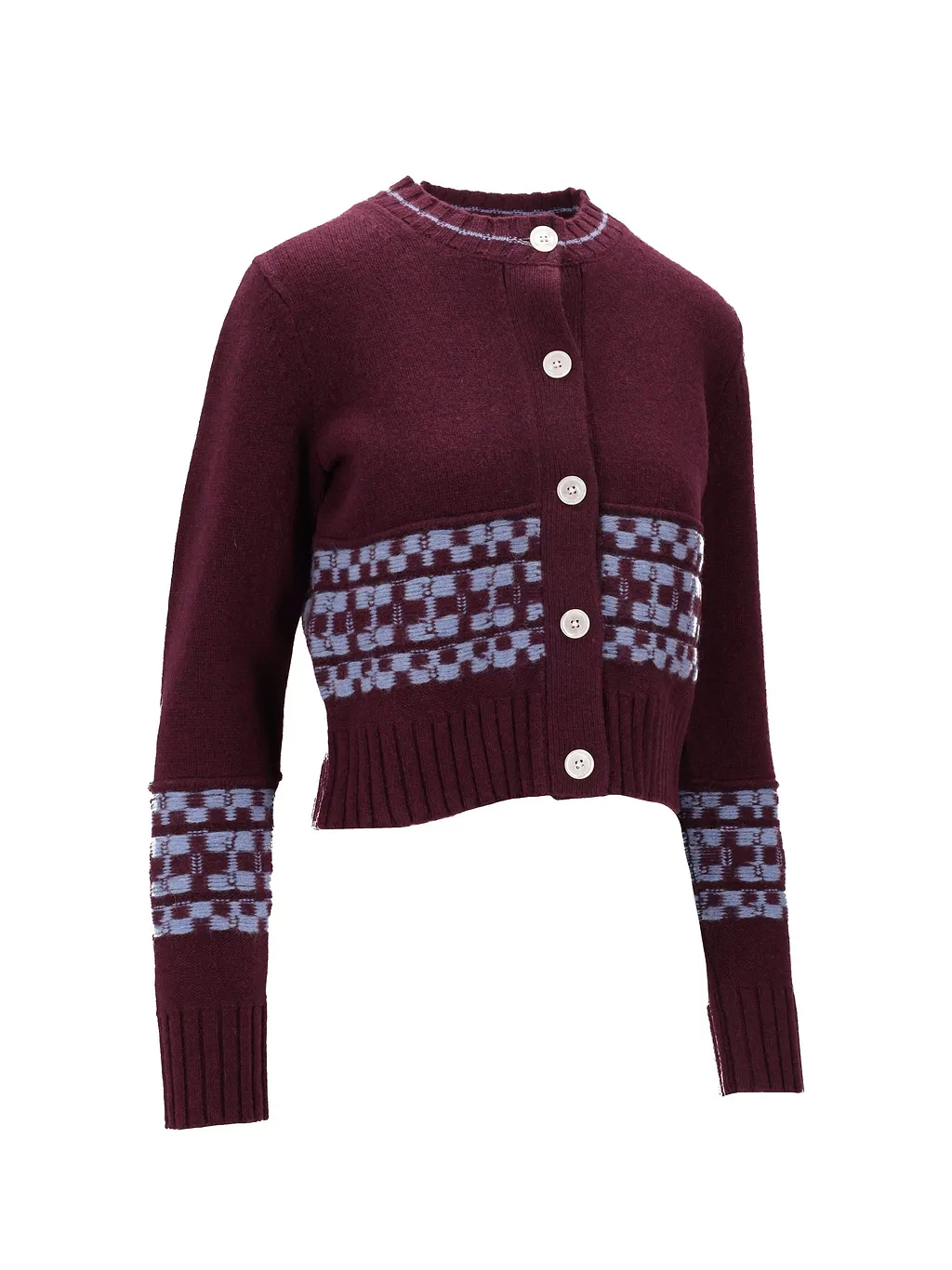 Bb Wallace Crew Neck Cardigan