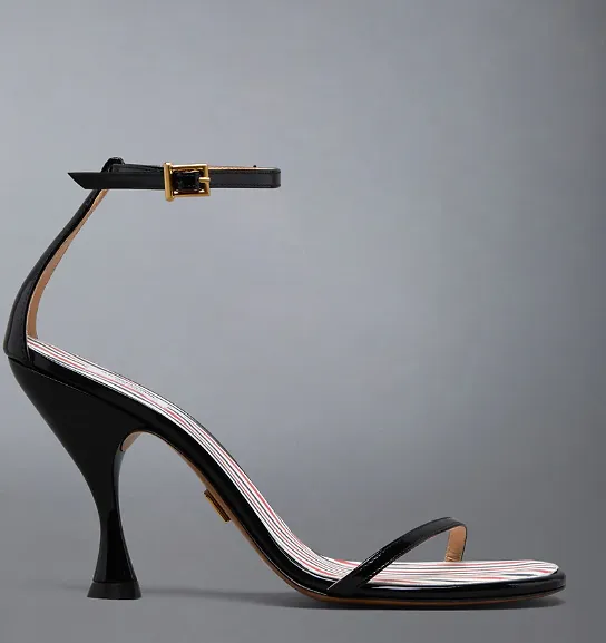 Thom Browne 4 Bar Strappy Heel Sandal