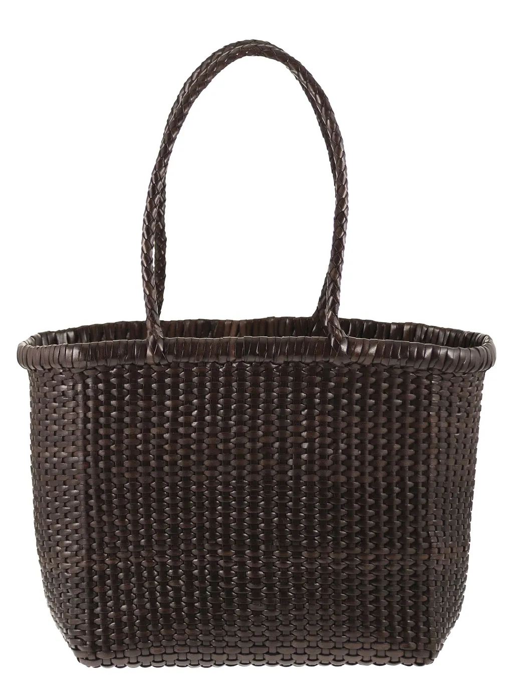 Dragon Weave Braided Leather Bag S