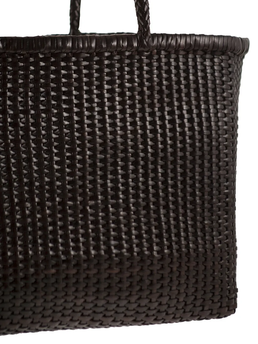Dragon Weave Braided Leather Bag L