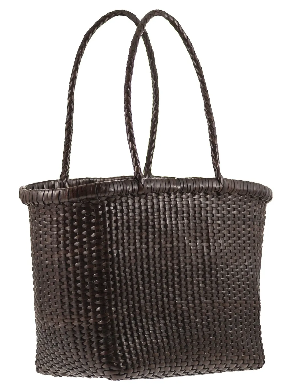 Dragon Weave Braided Leather Bag S