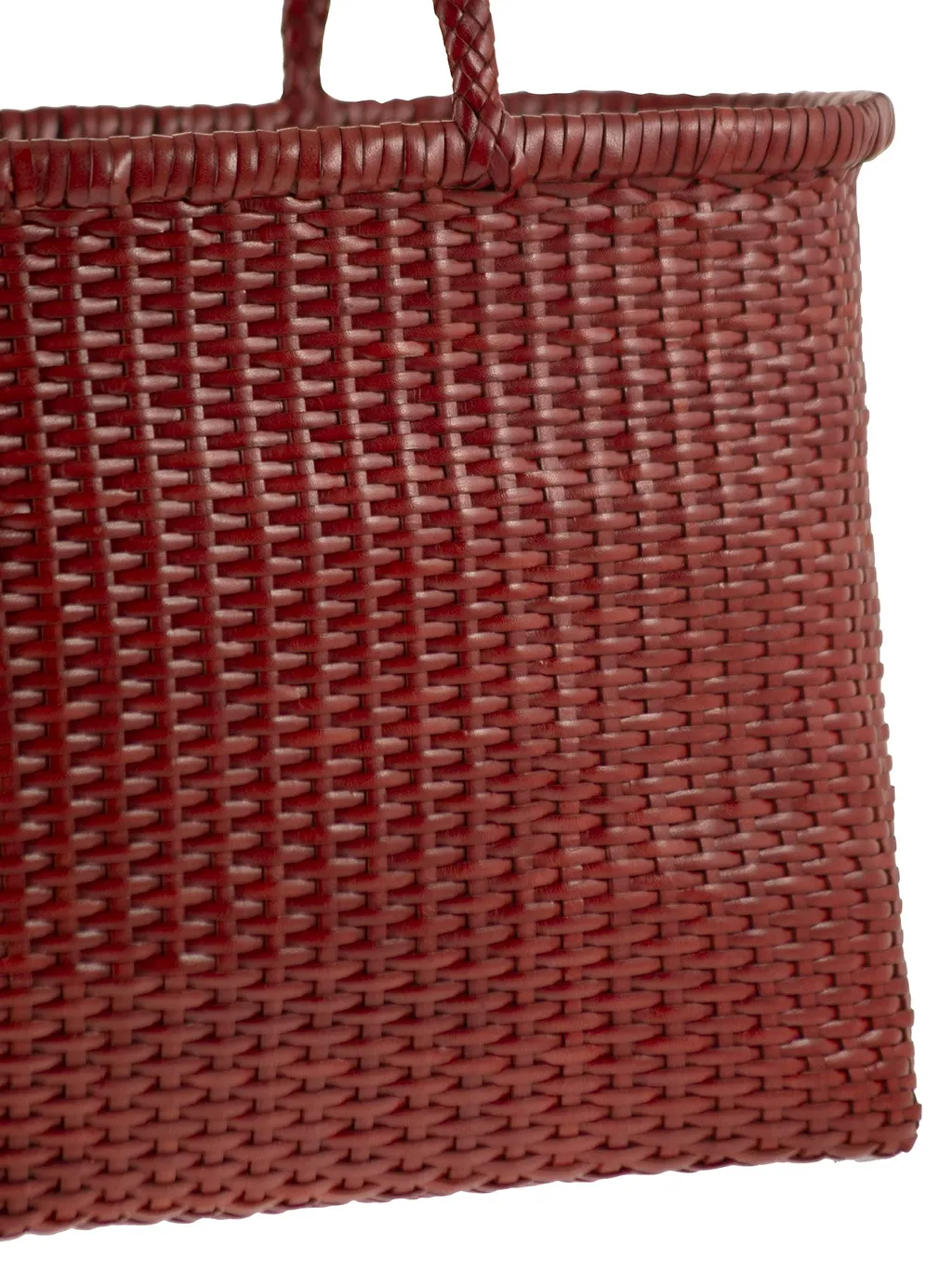 Dragon Weave Braided Leather Bag L