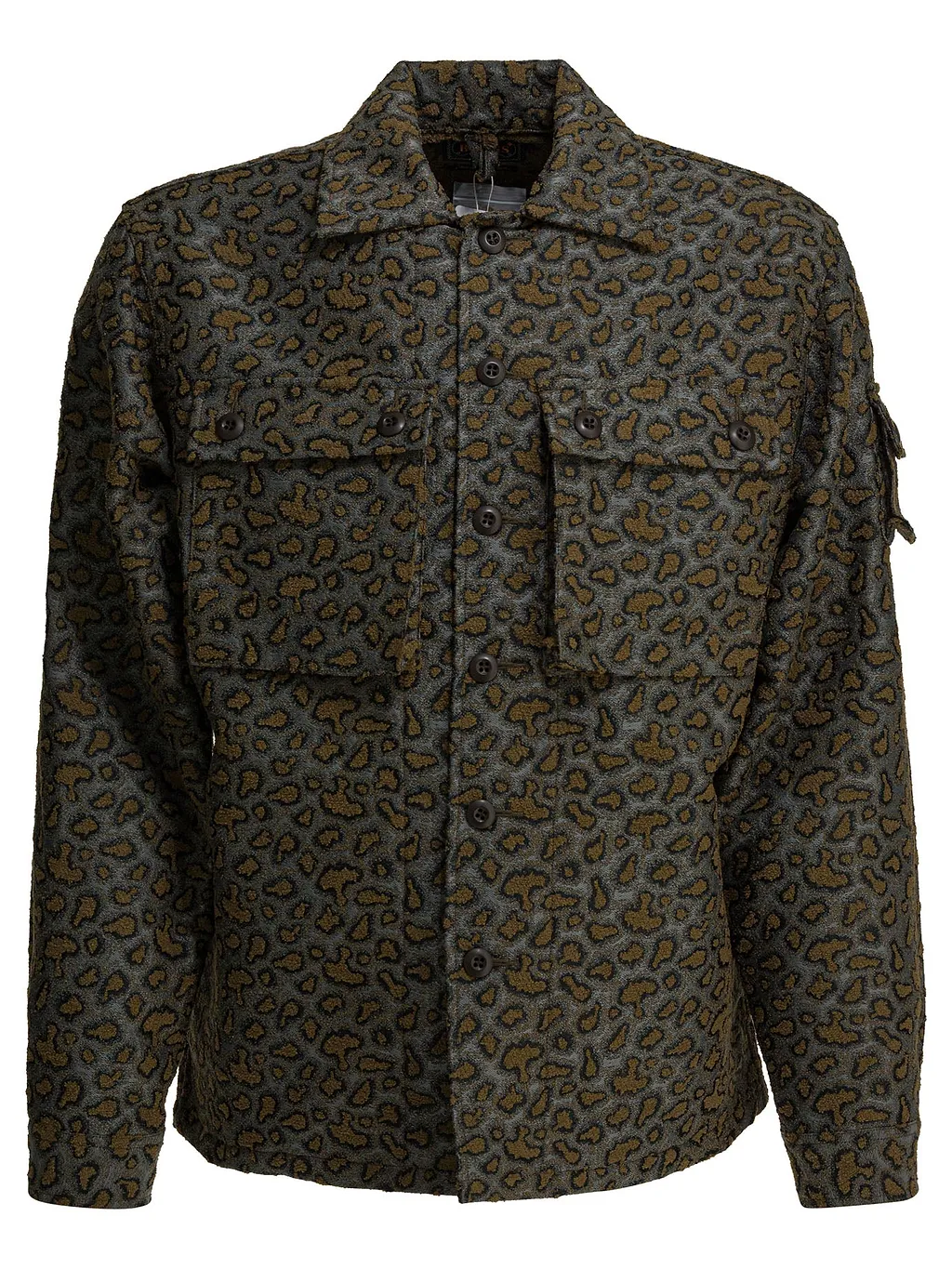 Beams Plus Cotton Blend Overshirt Jacket