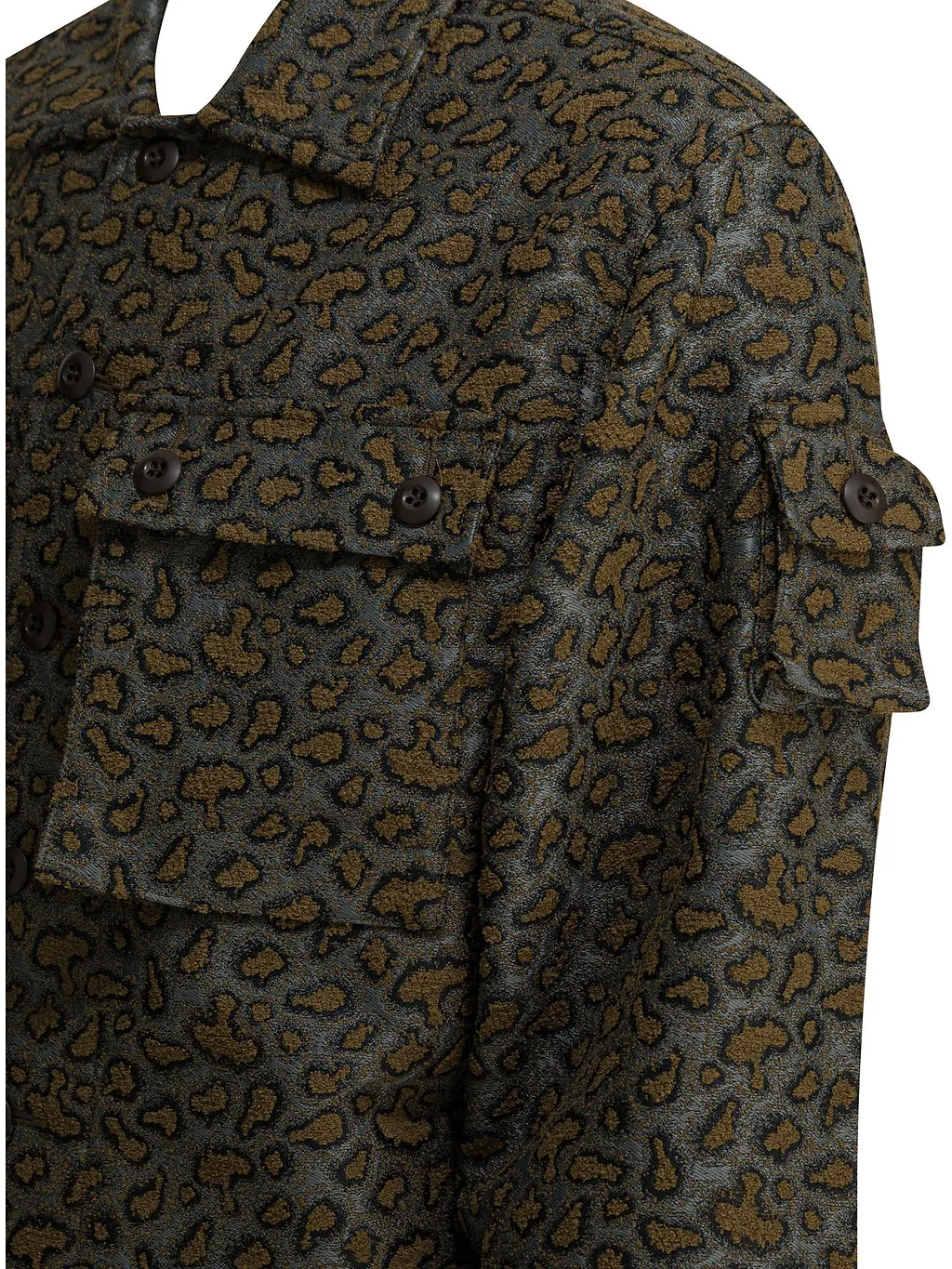 Beams Plus Cotton Blend Overshirt Jacket
