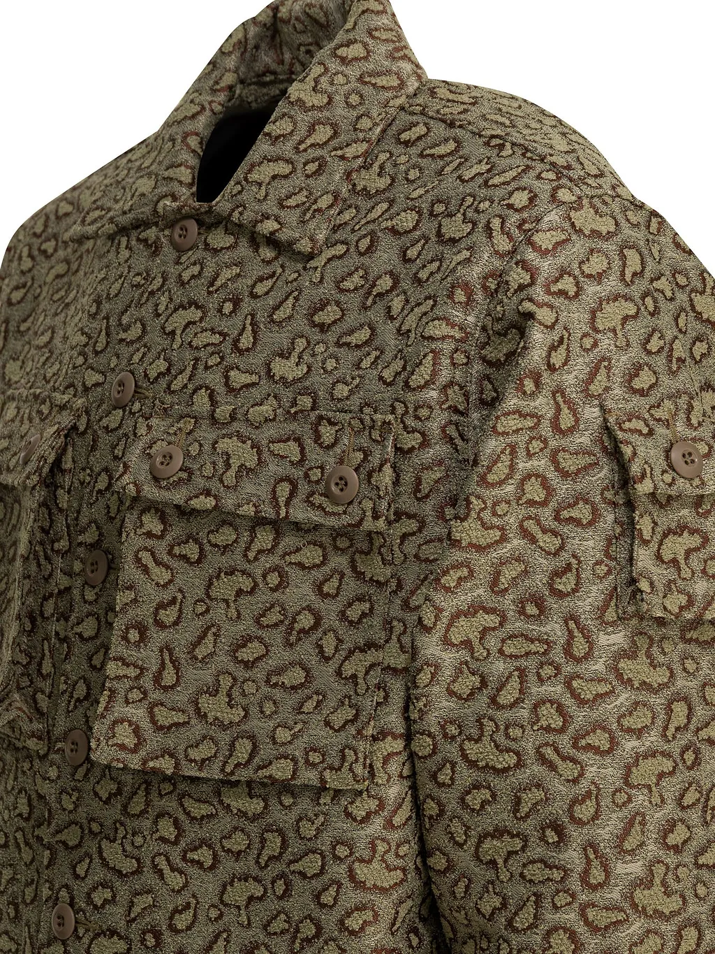Beams Plus Cotton Blend Overshirt Jacket