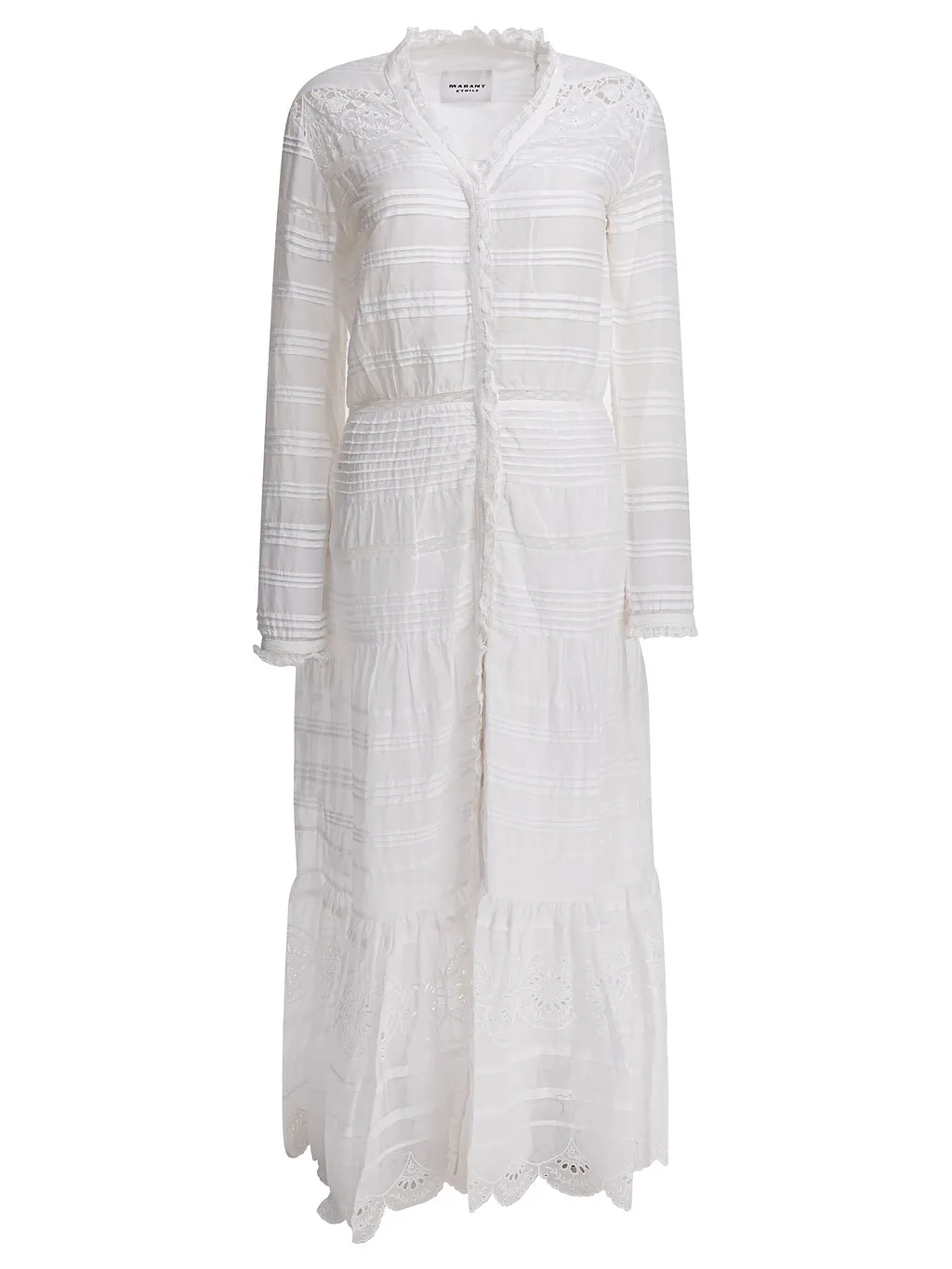 Marant ÉToile Cotton Chemise Dress