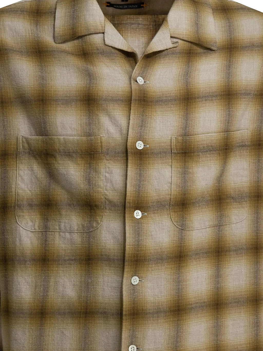 Beams Plus Wool Blend Check Shirt