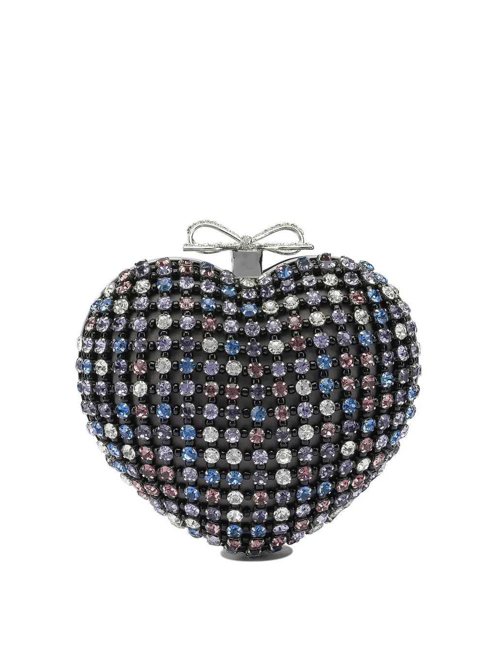 Heart Clutch With Crystals
