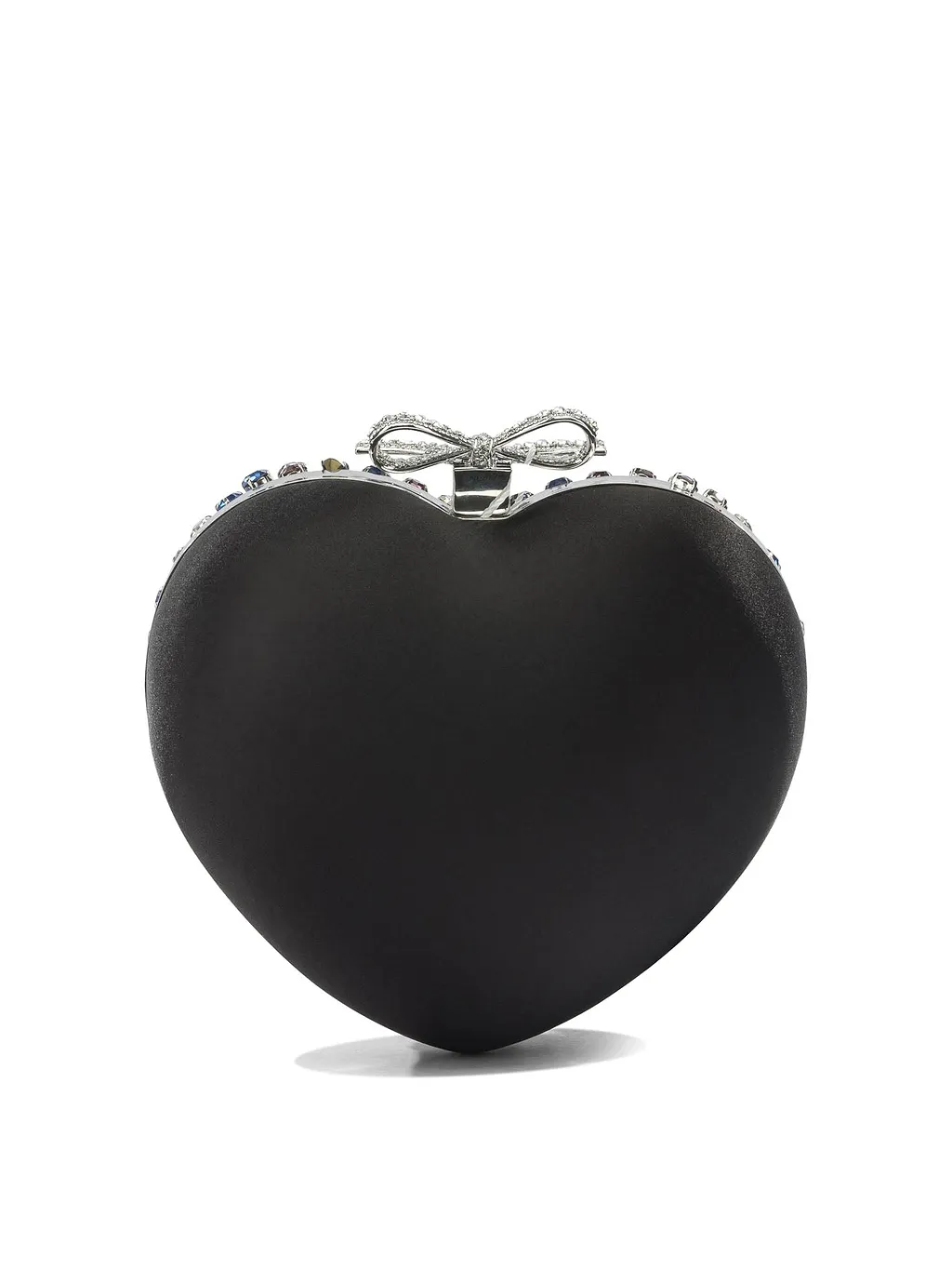 Heart Clutch With Crystals