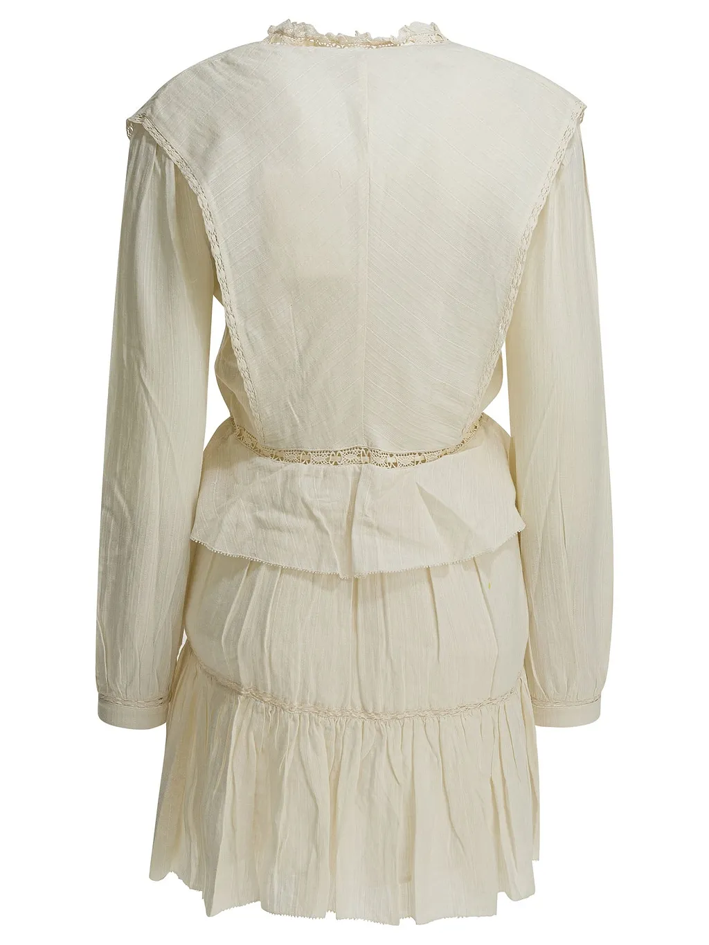 Marant ÉToile Cotton And Linen Short Dress Damya