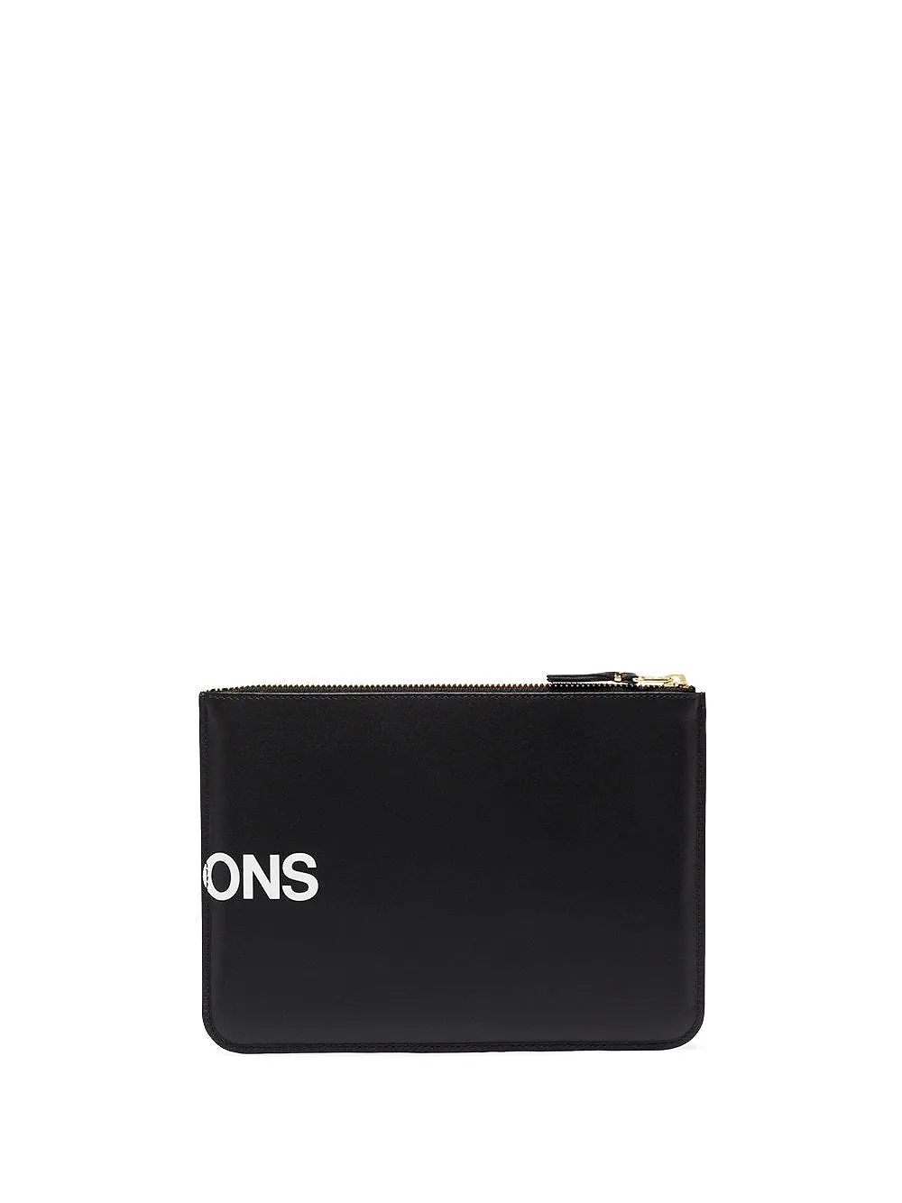 Logo Leather Pouch