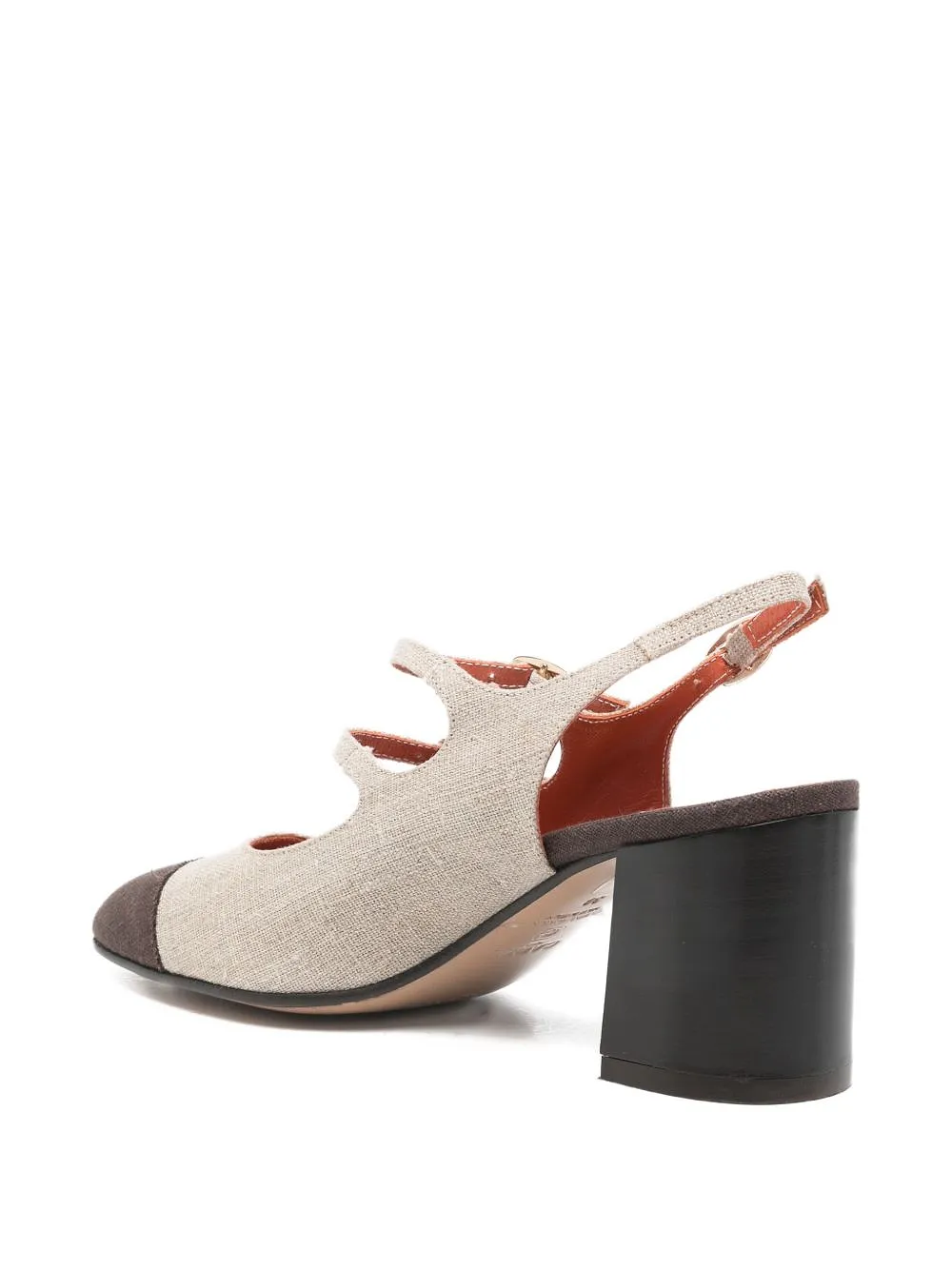 Carel Paris Papaya Slingback Pumps