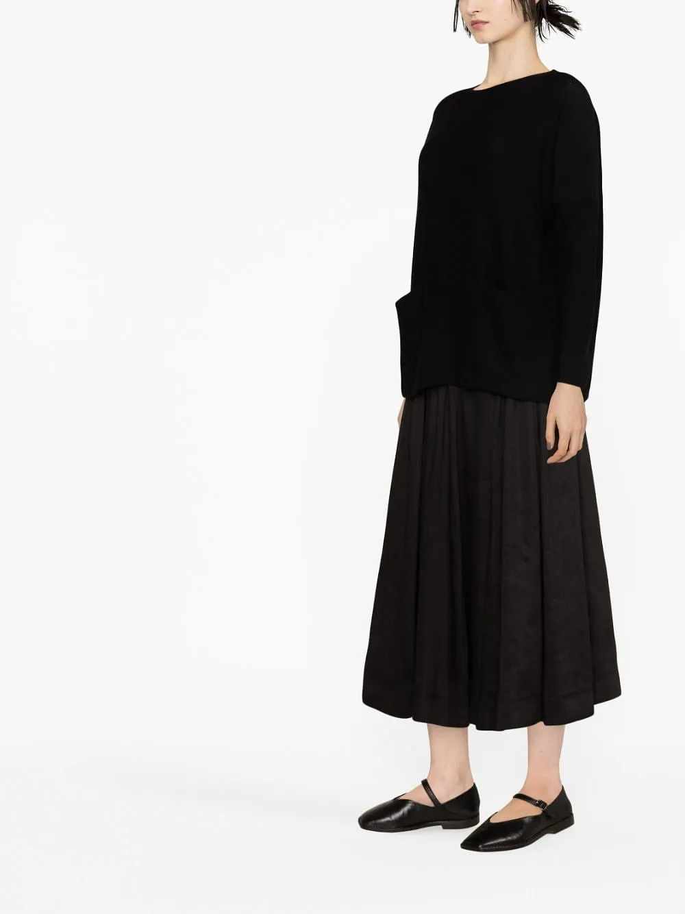 Daniela Gregis Cotton Boat Neck Sweater