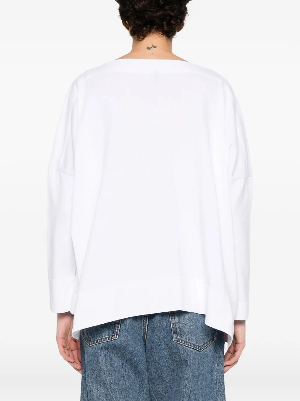 Daniela Gregis Cotton Boat Neck Sweater