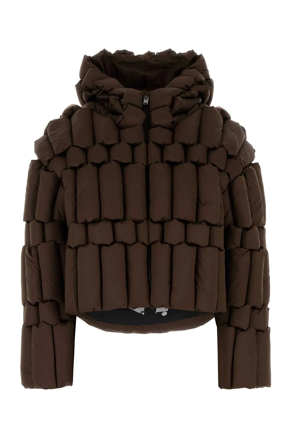 Raxxy Chocolate Polyester Down Jacket
