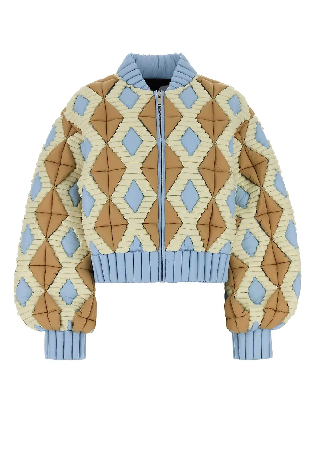 Raxxy Multicolor Nylon Down Jacket