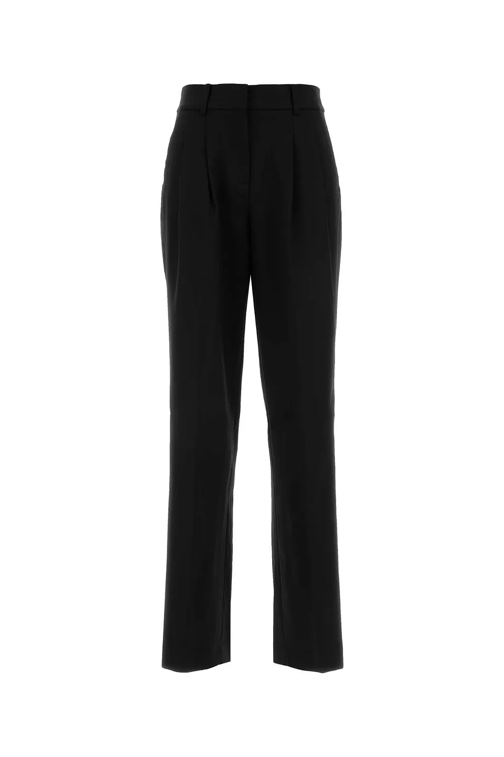 Michael By Michael Kors Black Polyester Blend Trousers