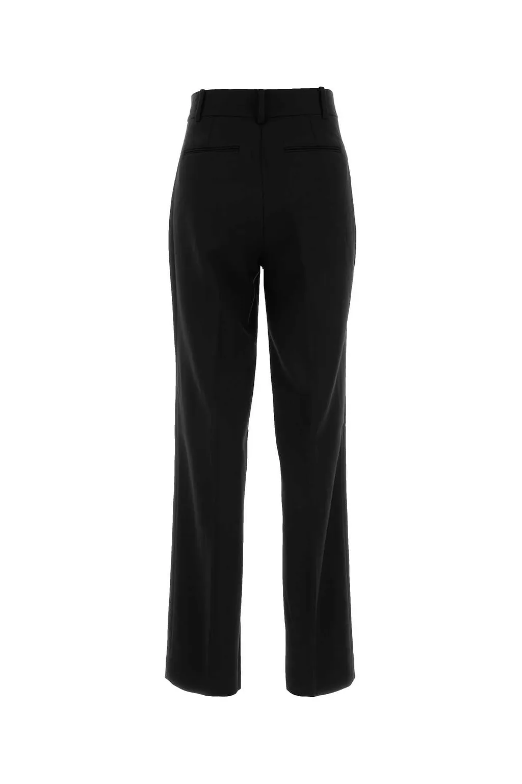 Michael By Michael Kors Black Polyester Blend Trousers