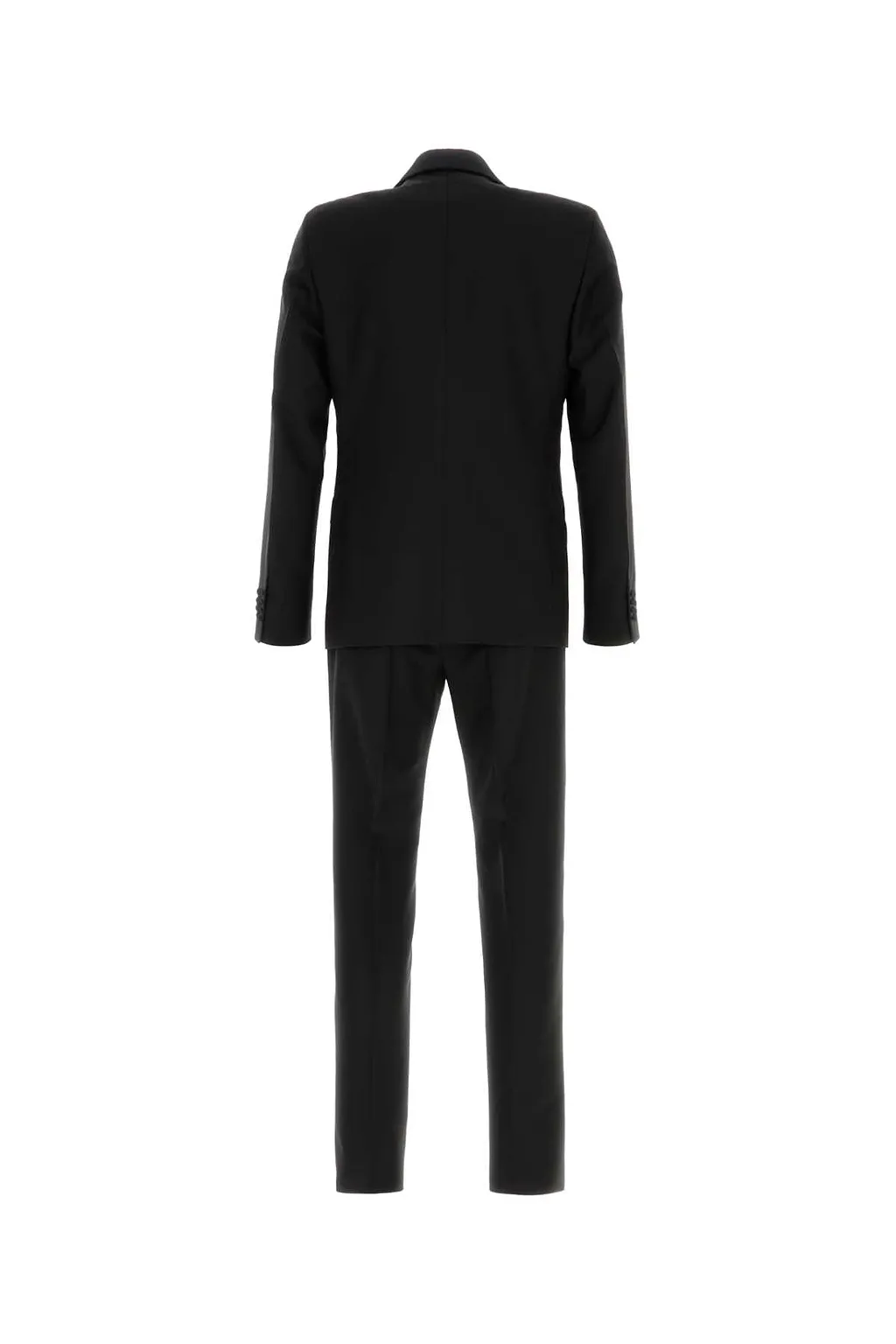 Prada Black Wool Blend Suit