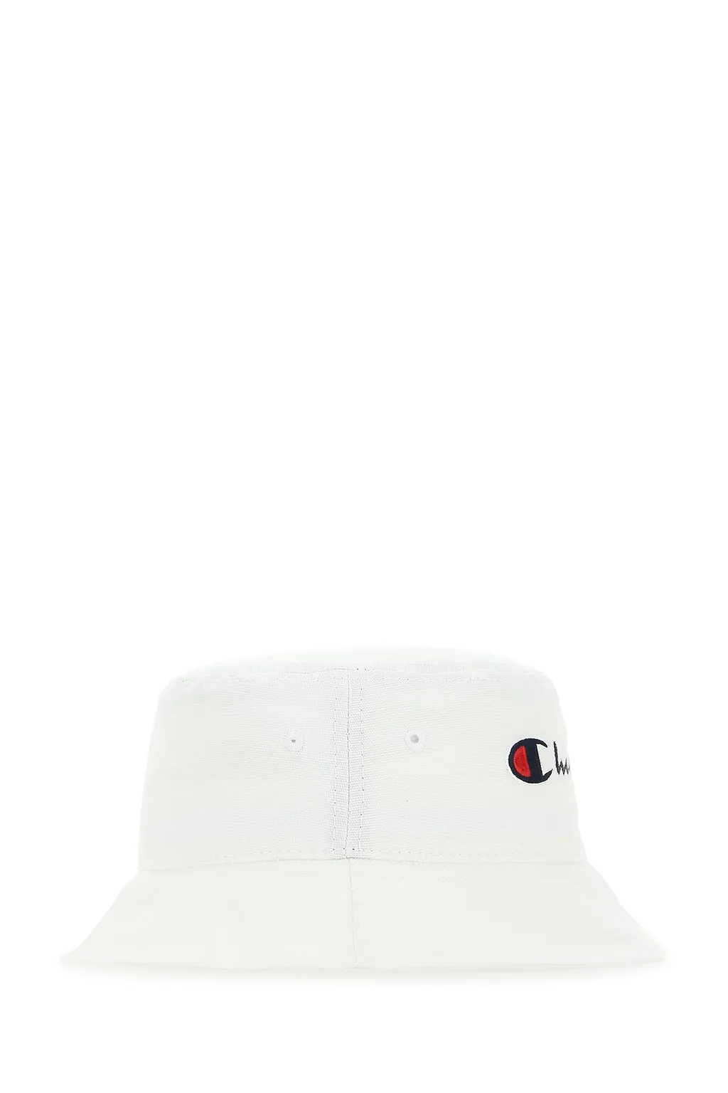 Champion White Cotton Bucket Hat