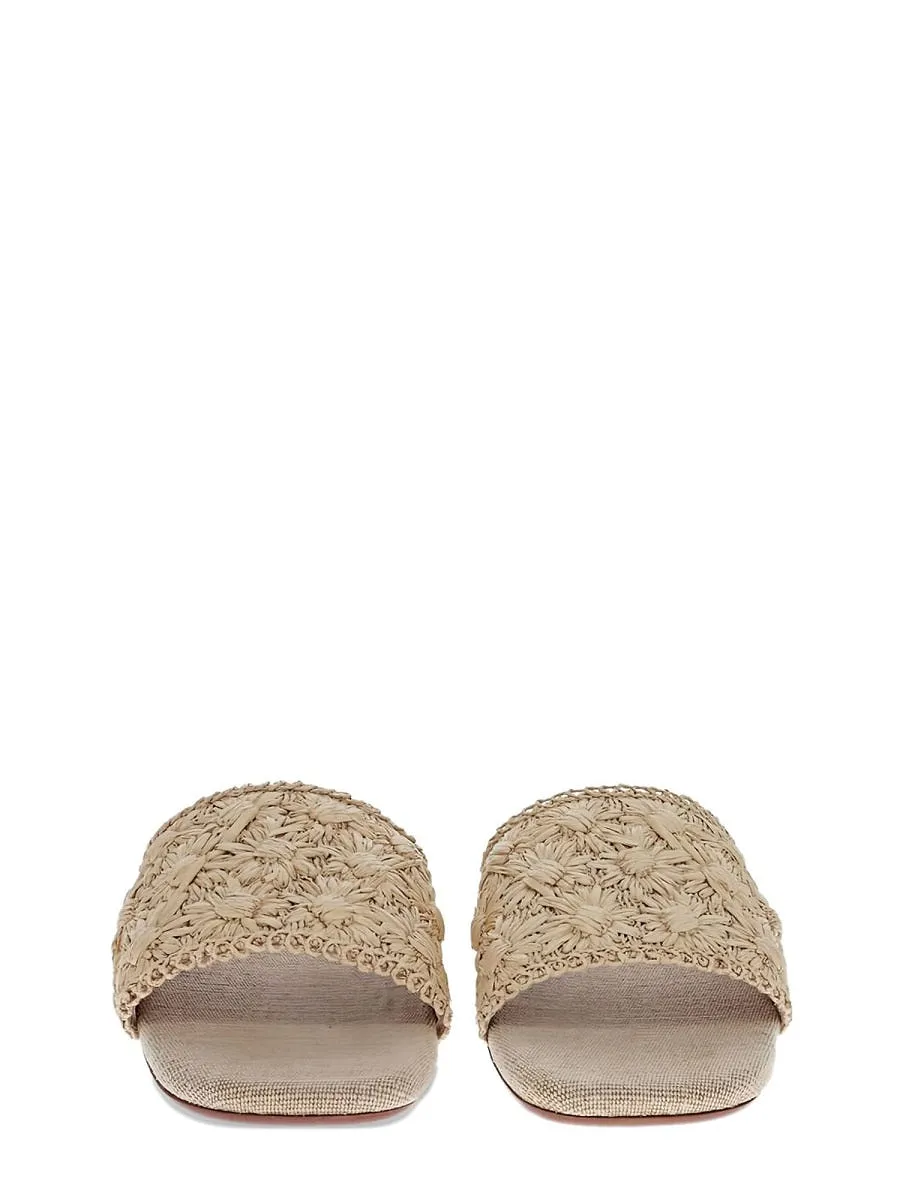 Castaner Raffia Slides