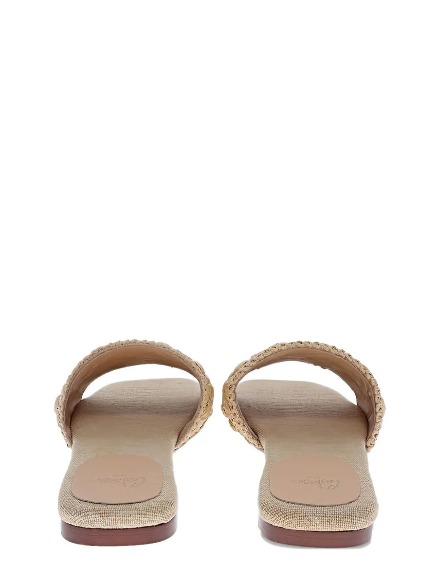Castaner Raffia Slides