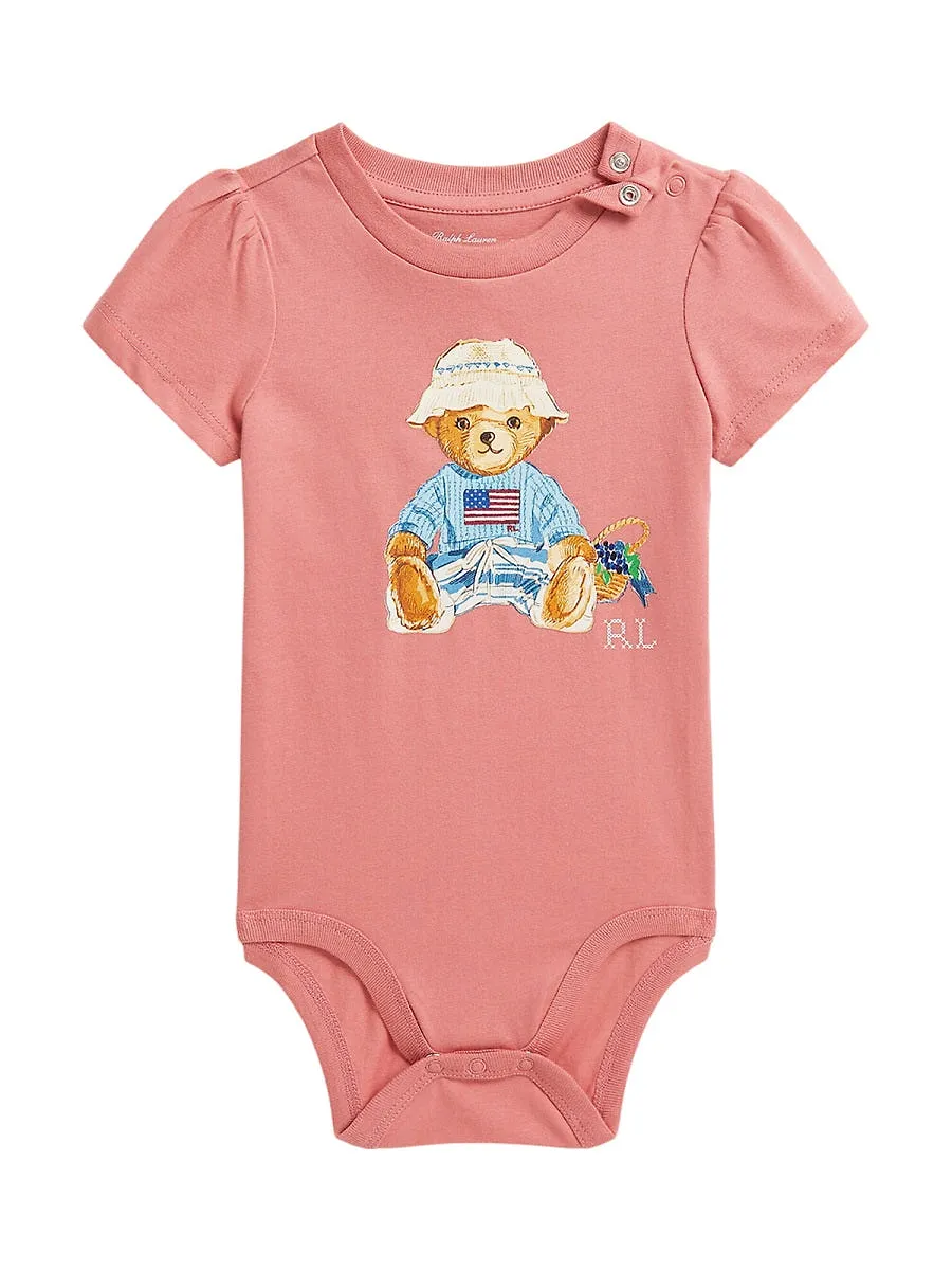 Polo Ralph Lauren Bodysuit With Bear Logo