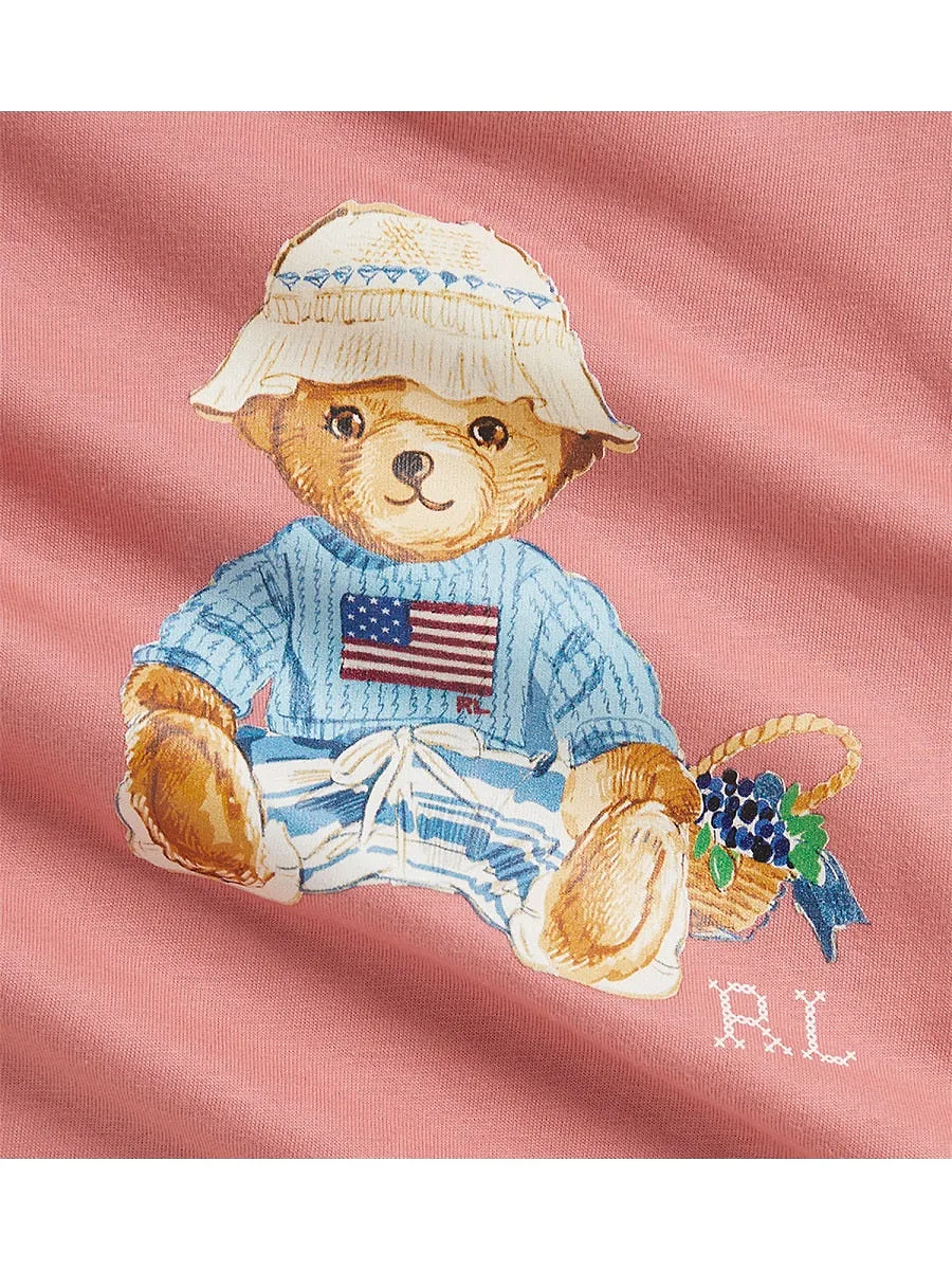 Polo Ralph Lauren Bodysuit With Bear Logo