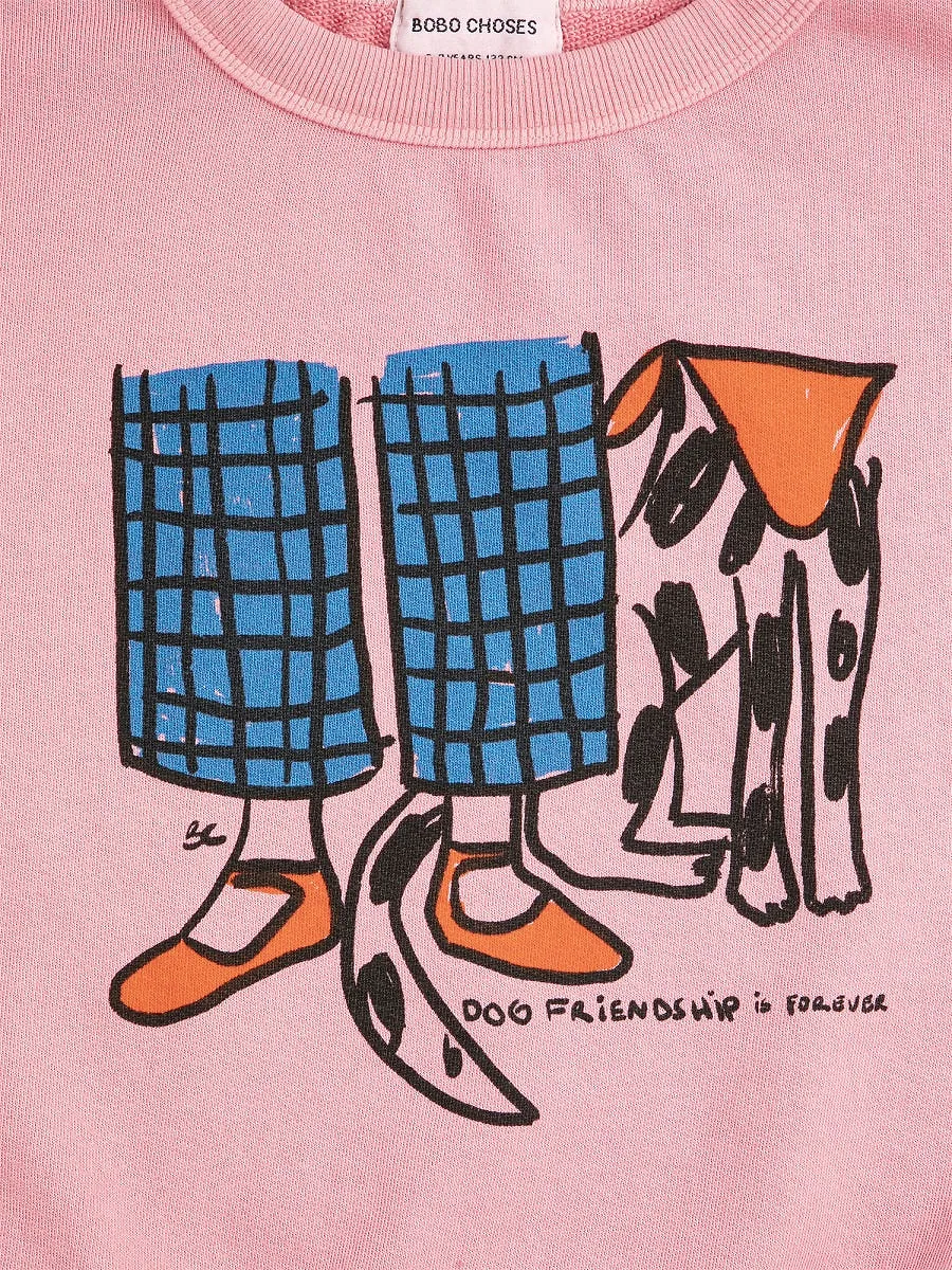 Bobo Choses Sweatshirt Dog Friendship