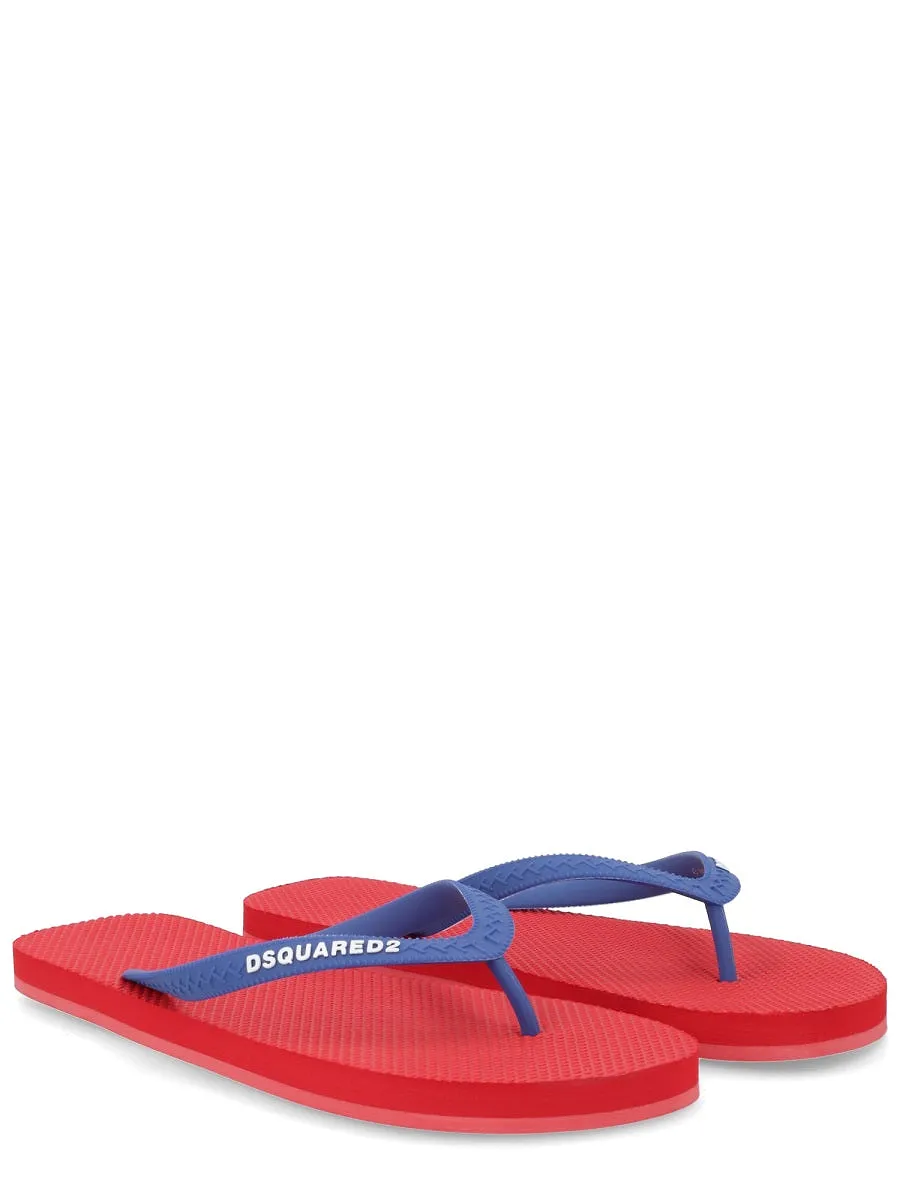 Dsquared Slippers With Logo