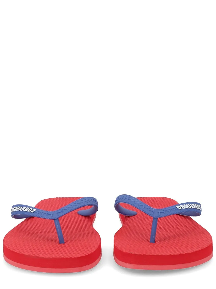 Dsquared Slippers With Logo