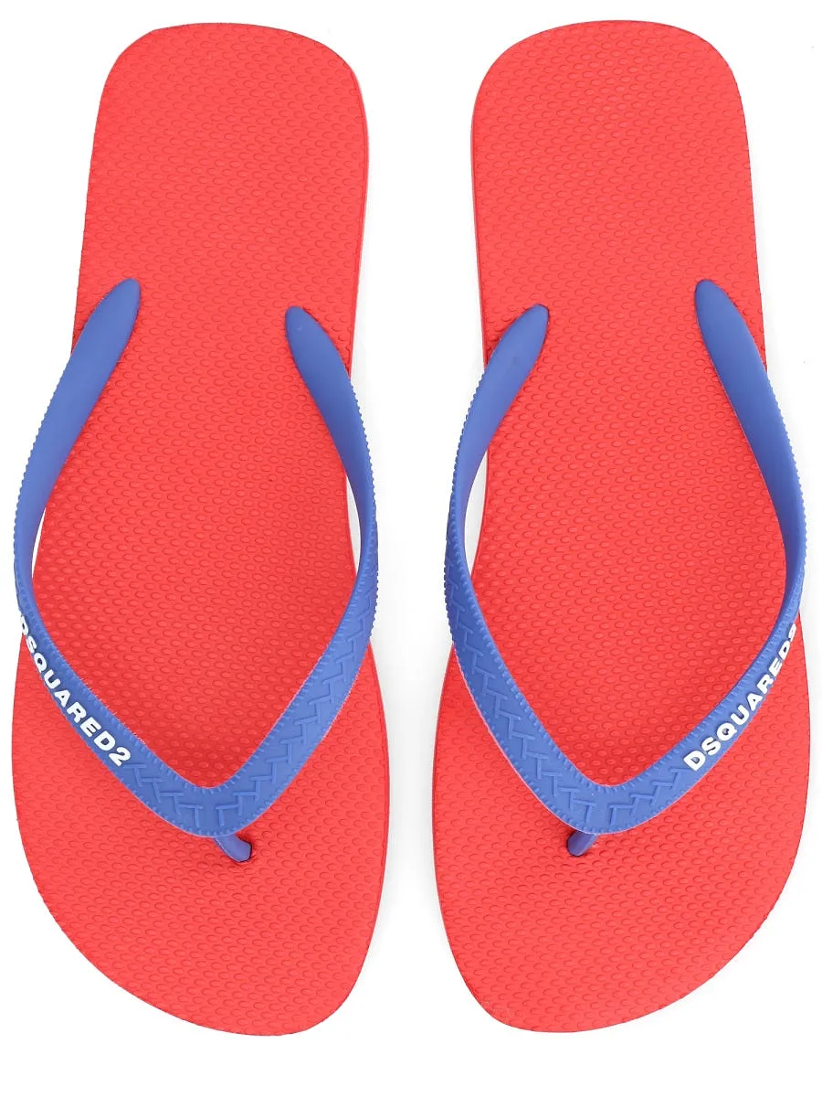 Dsquared Slippers With Logo