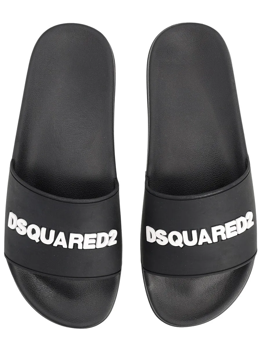 Dsquared Sandal With Logo