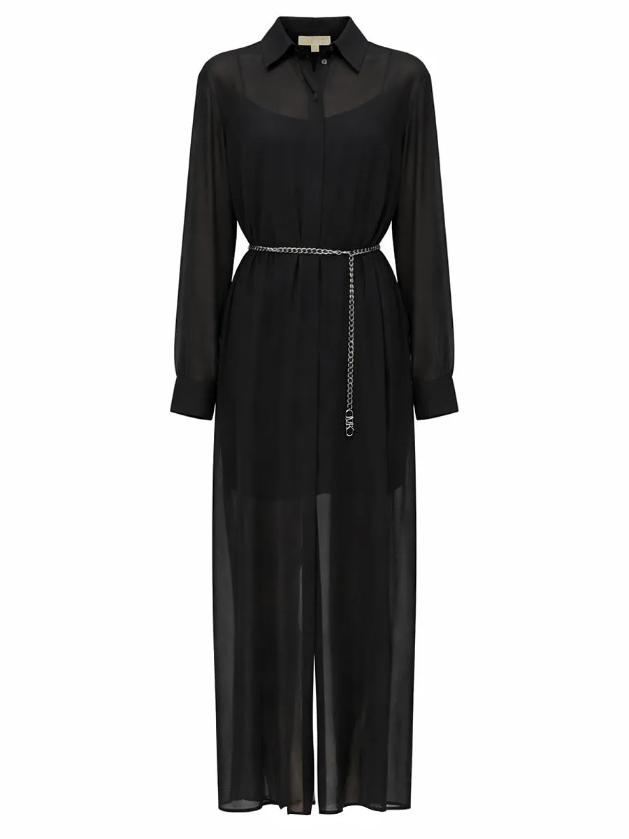 Michael By Michael Kors Chemise Long Dress