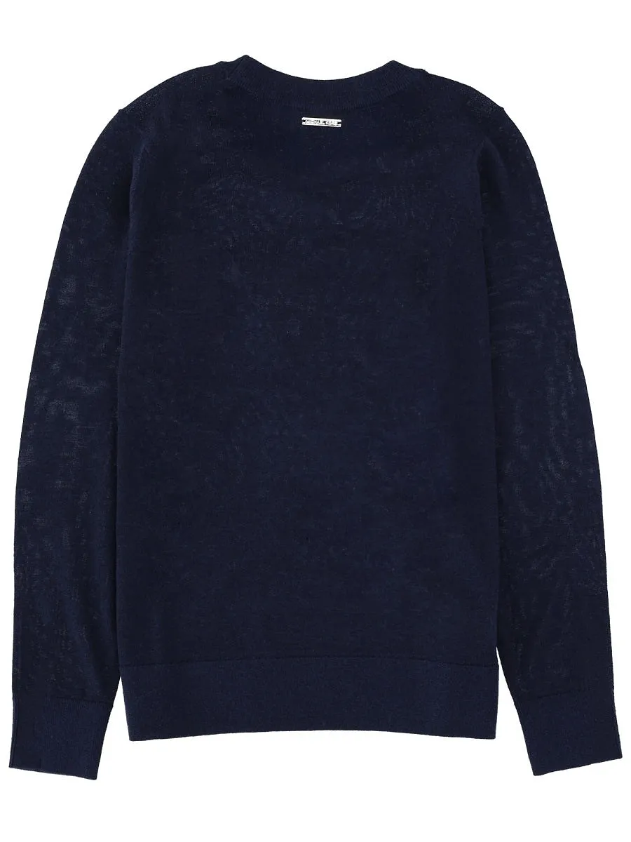 Michael By Michael Kors Wool Jersey Sweater