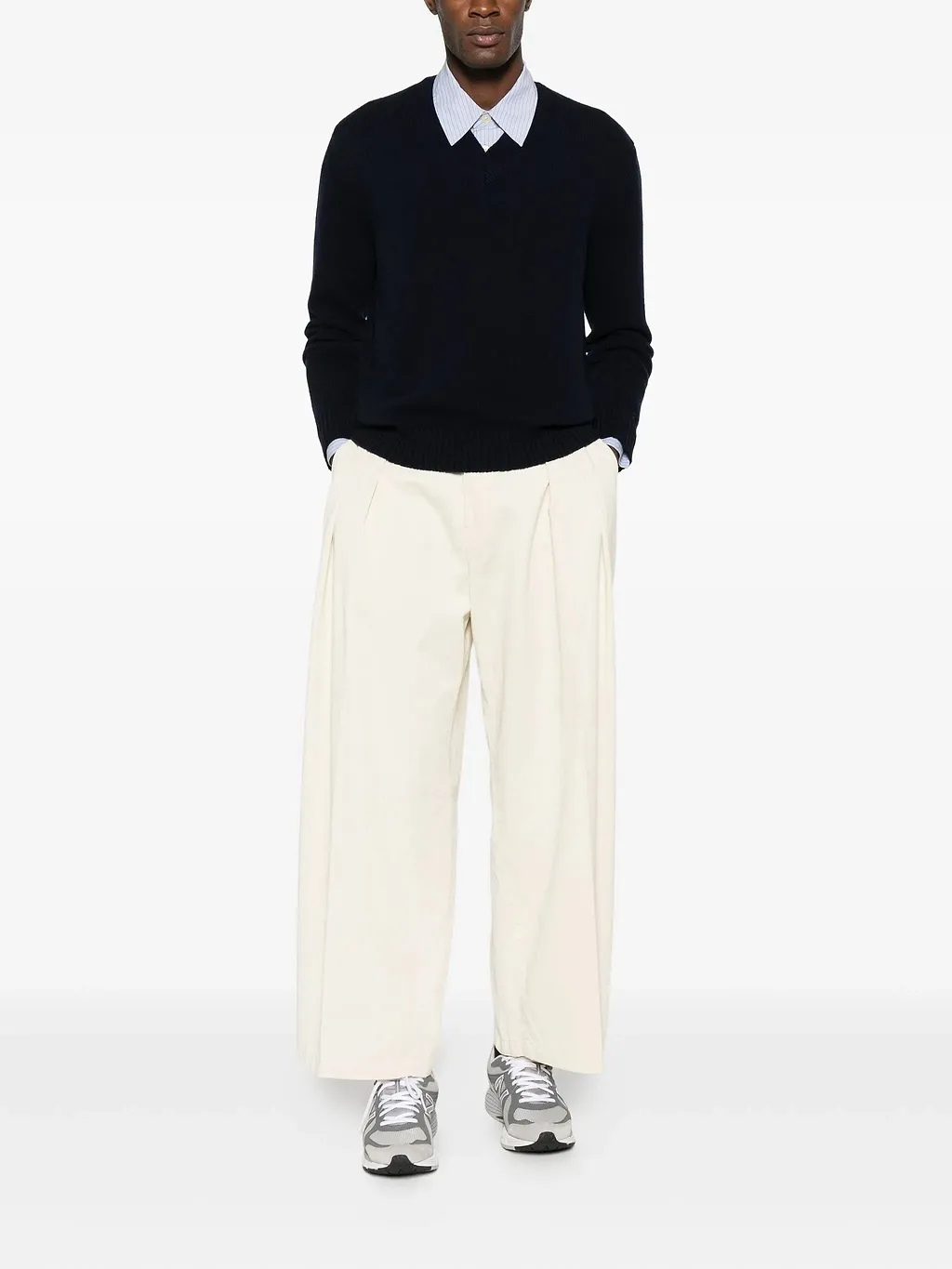 Seven Gauge V-Neck Sweater