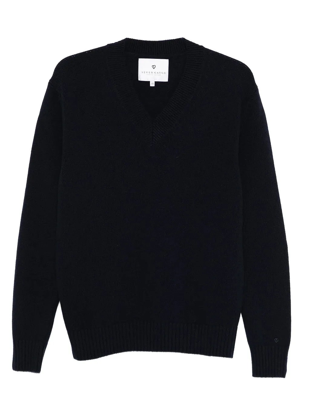Seven Gauge V-Neck Sweater