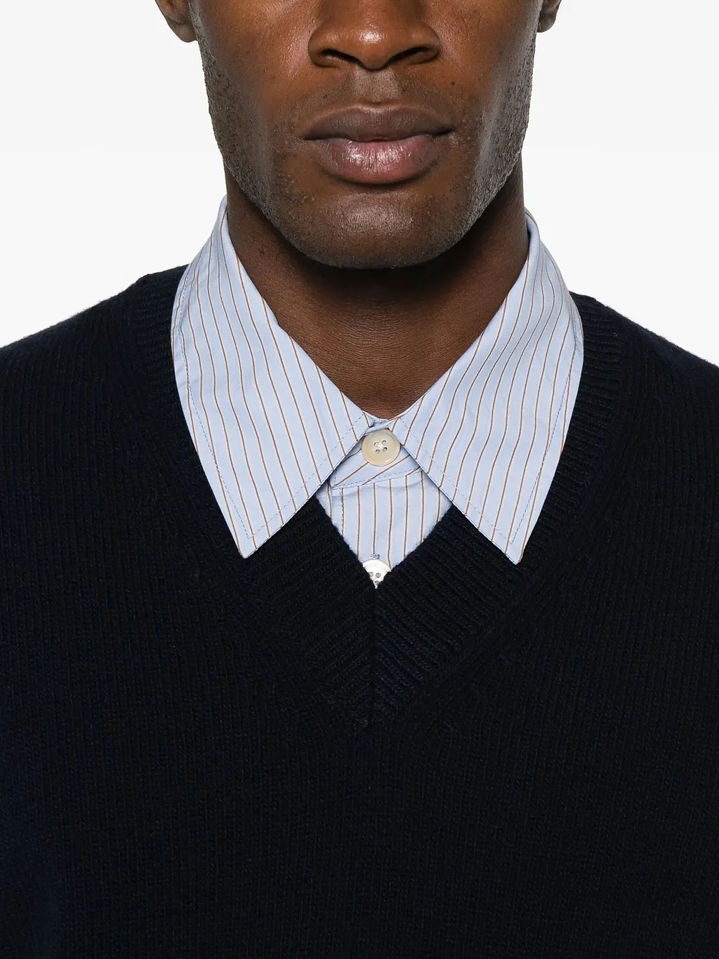 Seven Gauge V-Neck Sweater
