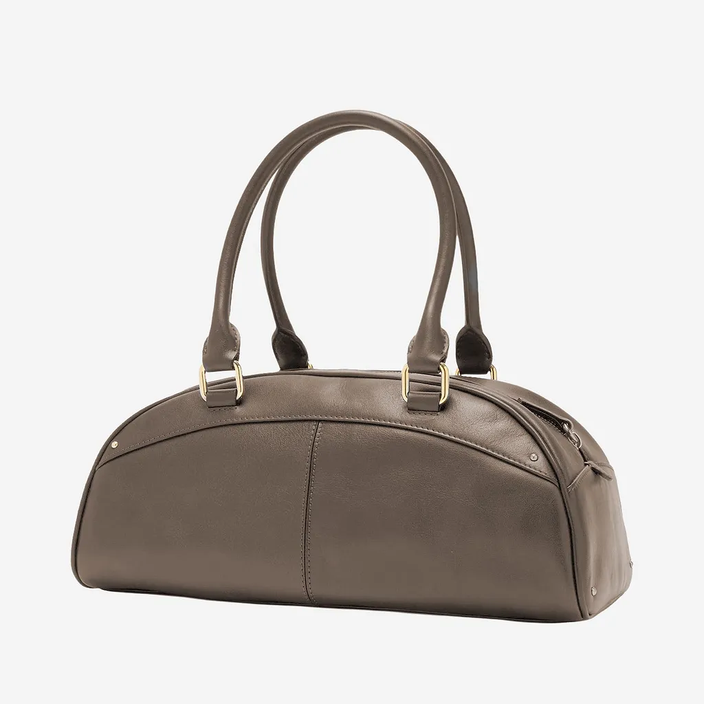 Chloé Leather Bowling Bag