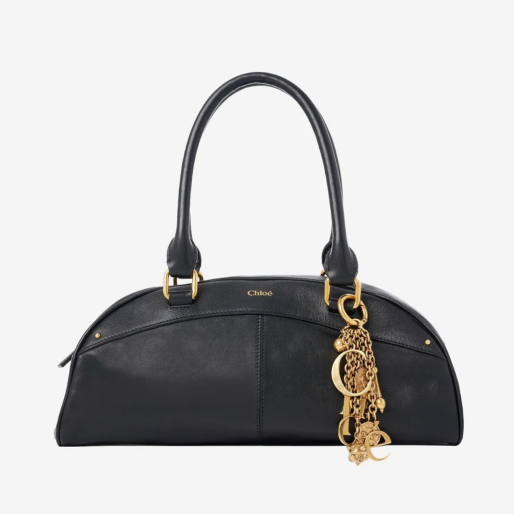 Chloè Leather Bowling Bag