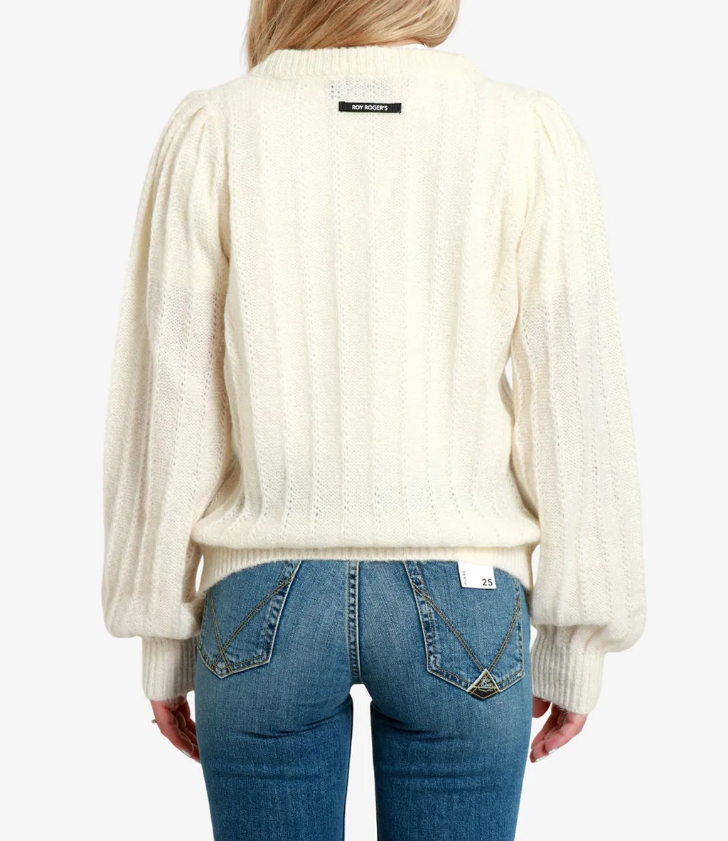 Roy Roger's Sweaters White